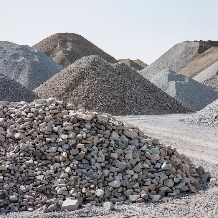 Stone Aggregates Gitti Supplier Nagpur - 20mm and 40mm crushed stone for construction